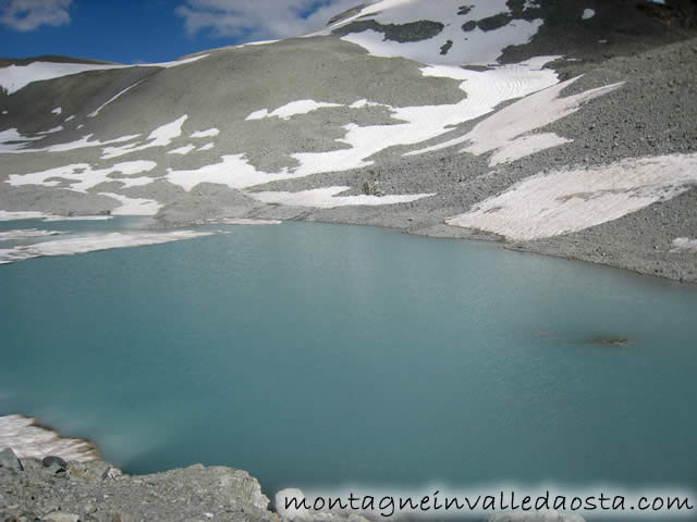 laghetto di montagna col collon